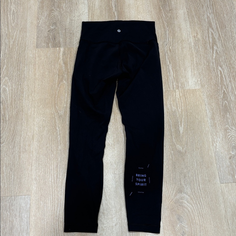 Lululemon Wunder Under Peloton Leggings Size 6